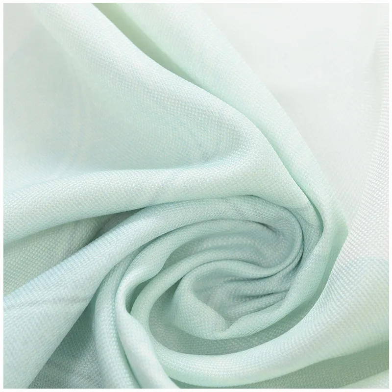 

Simple Tian Yuan 3D Digital Printing Curtain Leaf Printing Shading Curtain Hotel Curtain for living room bedroom dining room