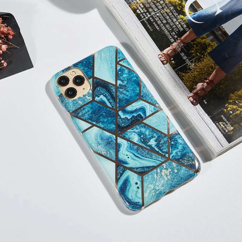 Мягкий силиконовый чехол с геометрическим рисунком для Huawei P20 P30 Pro Lite Mate20 |