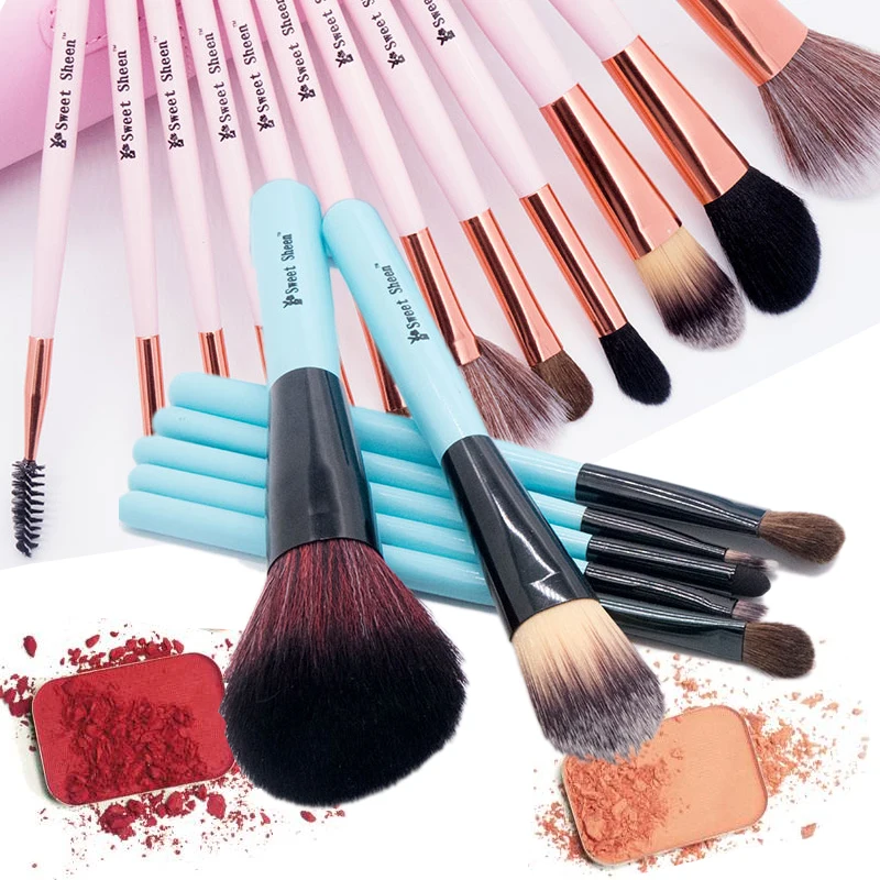 

Косметические кисти для макияжа пудра/тени для век/Пудра для бровей/губ/Основа/свободный порошок/Кисть для растушевки румян Кисть для макия...