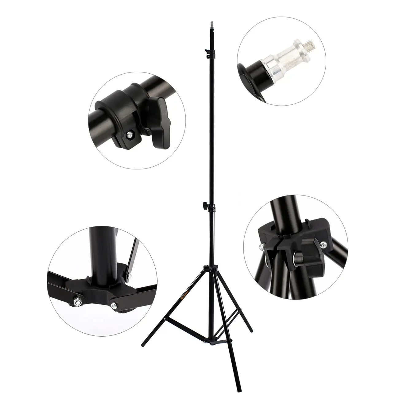 Дешево 3 шт. X Studio Photo Flash Зонтик для вспышки Light Stand Holder Bracket Tripod Kit