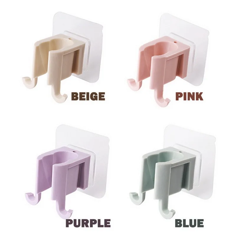 

1Pcs Portable Shower Shelf Shower Rack Self Adhesive Plastic No Punch Shower Sprinkler Holder Bathroom Accessories