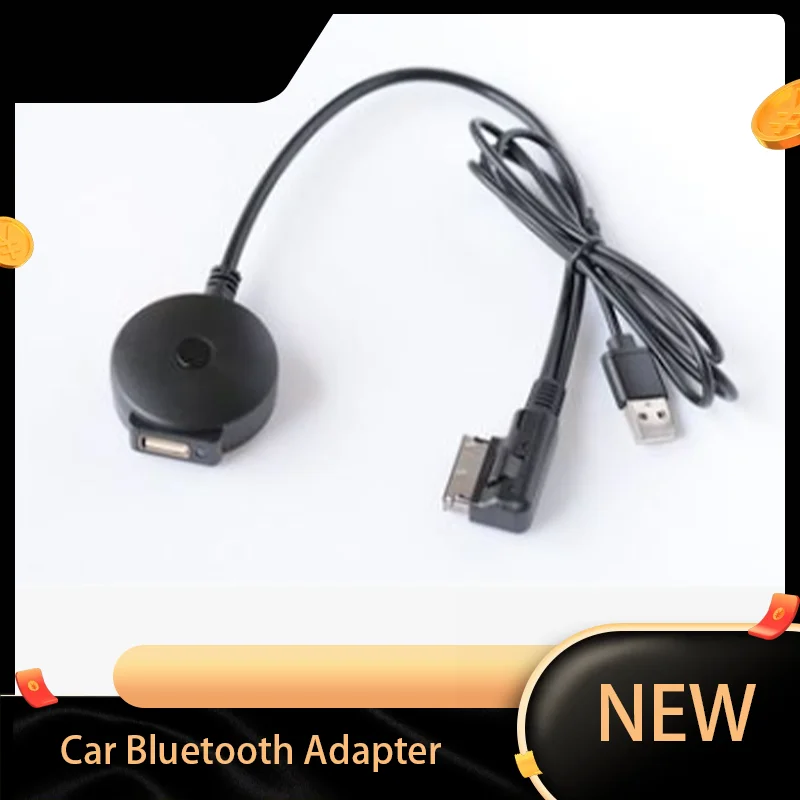 

Car Bluetooth Adapter USB AUX Audio Media Input AMI MDI Interface for Audi Q5 A5 A7 S5 Q7 A6 A8 A4 Audio Cable + USB Interface