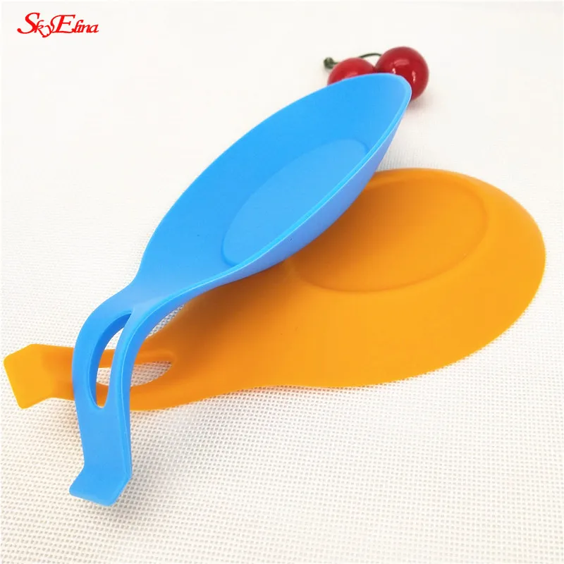 Многофункциональный силиконовый Подставка для ложки стеклянный под горшок