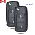 KEYECU 2 шт.10 шт. для Volkswagen Amarok Transporter чехол для дистанционного ключа для 7E0837202AD 5K0837202AD 5K0837220H 5K0837220Q