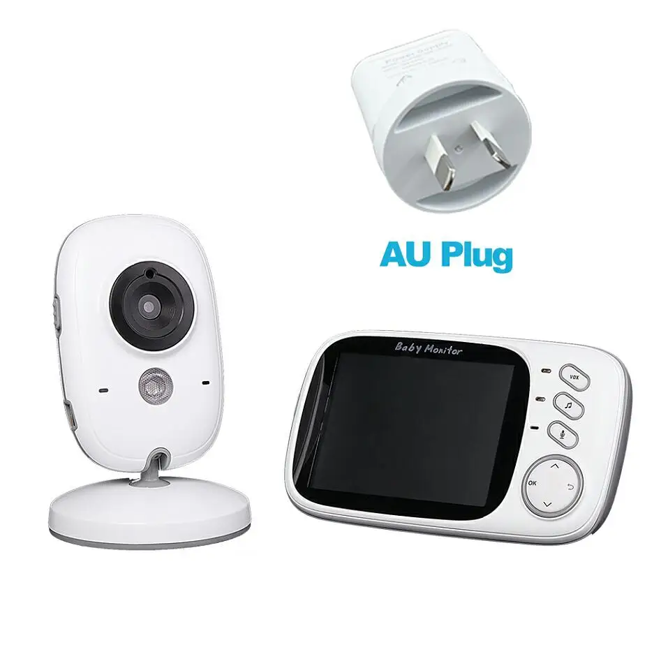 AU Vigilabebes видео Детский Монитор vb603 tvl pet cam питатель для домашних животных камера беспроводной домашний camer intercoms Детский Монитор bebe видео няня - Цвет: AU