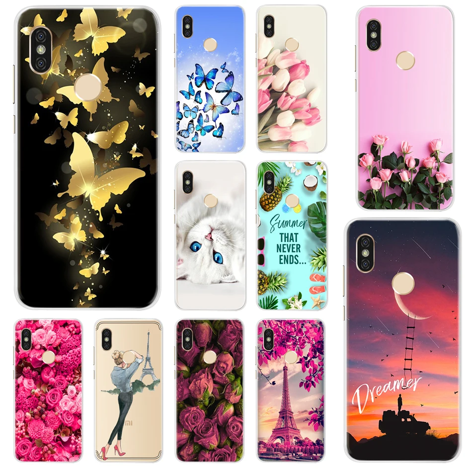 Мягкий чехол из ТПУ для Xiaomi Redmi S2 RedmiS2 милый мультяшный силиконовый накладка чехлы