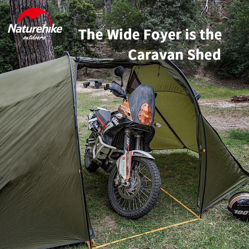 Палатка мотоциклетная Naturehike Cloud Tourer на 2 человек нейлоновая силиконовая палатка