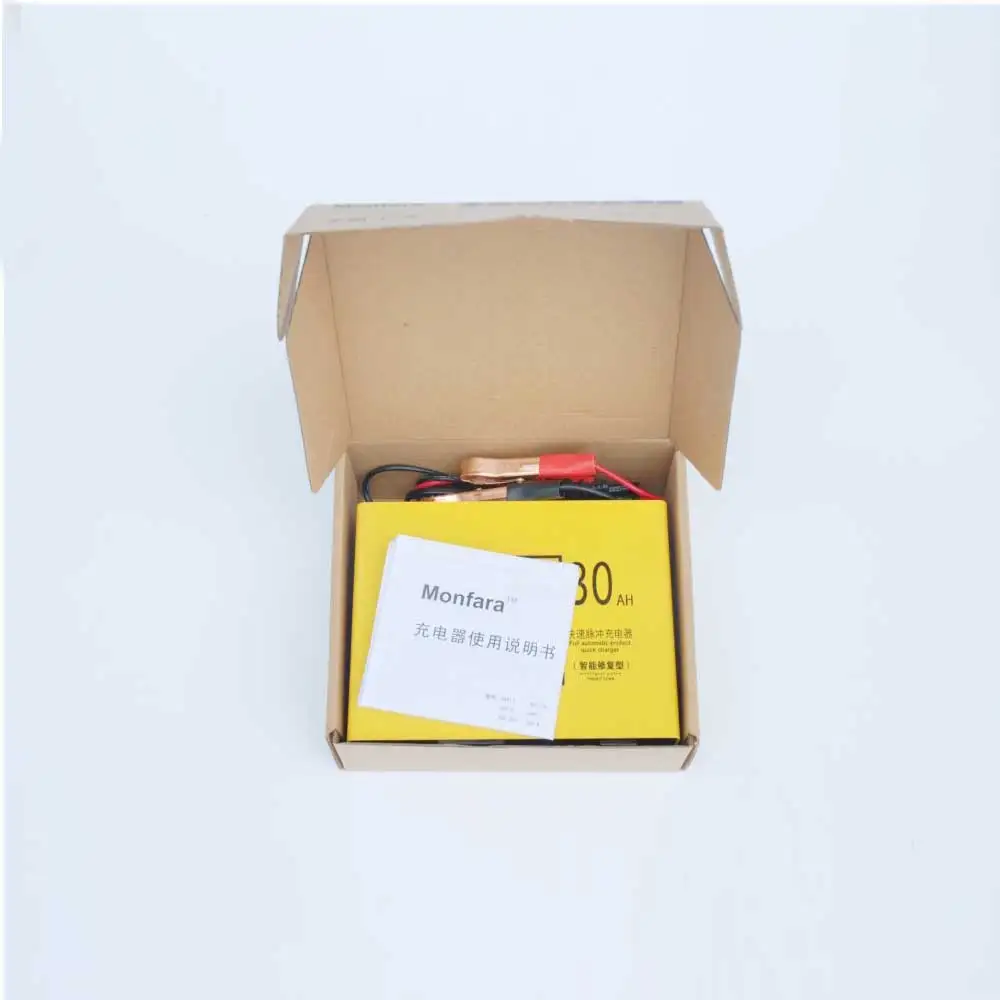 Зарядное устройство для мотоцикла и автомобиля 220 В интеллектуальное импульсное