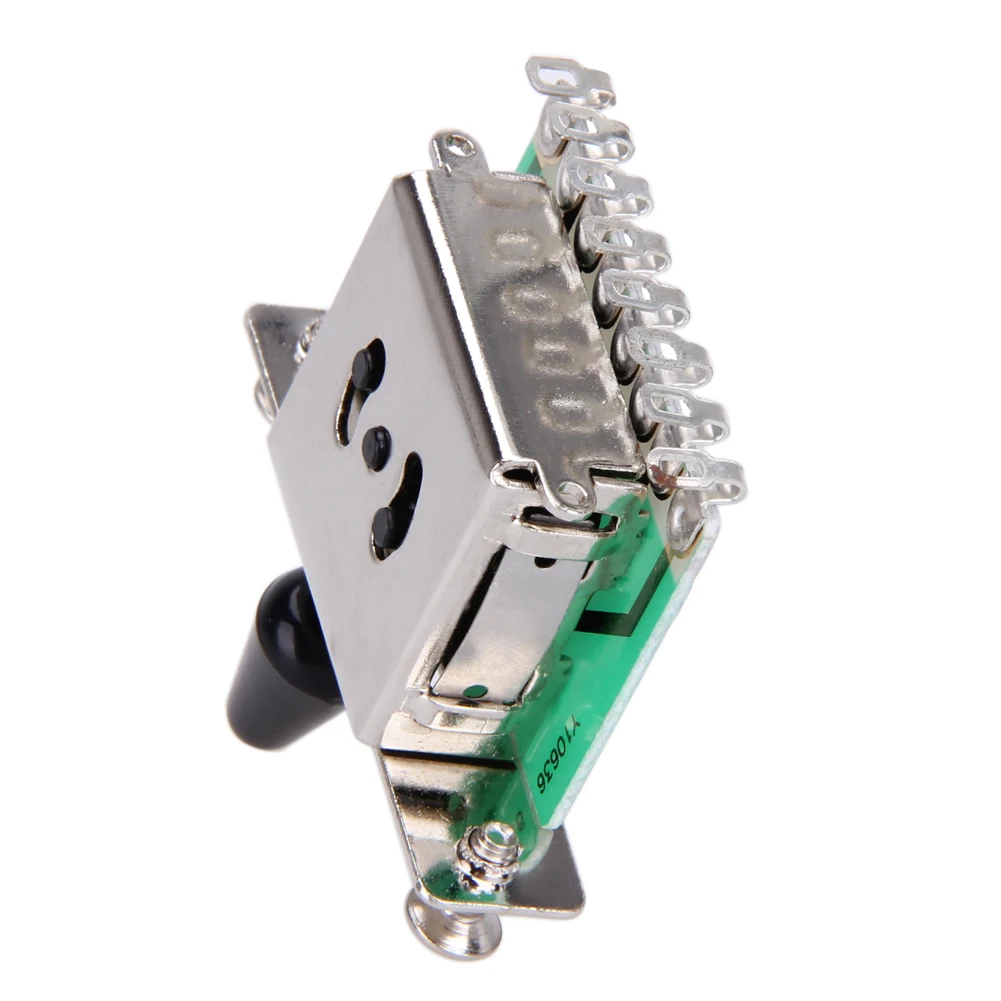 5 weg selector elektrische gitarre pickup kippschalter hebel schalter fünf geschwindigkeit schalter für zifferblatt elektrische gitarre shif
