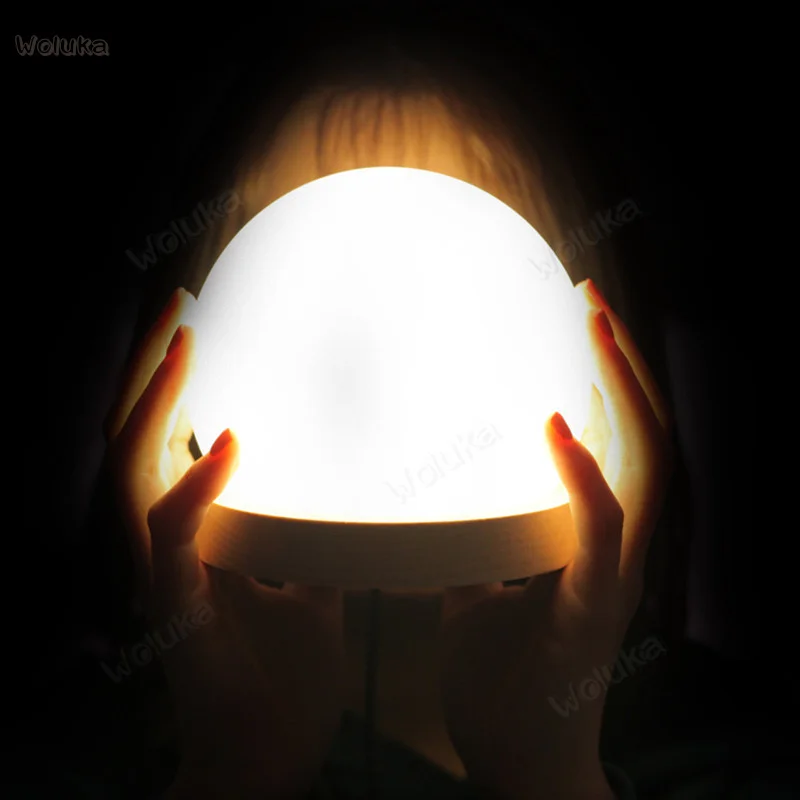 Простая настольная лампа с шариками прикроватная для спальни и общежития