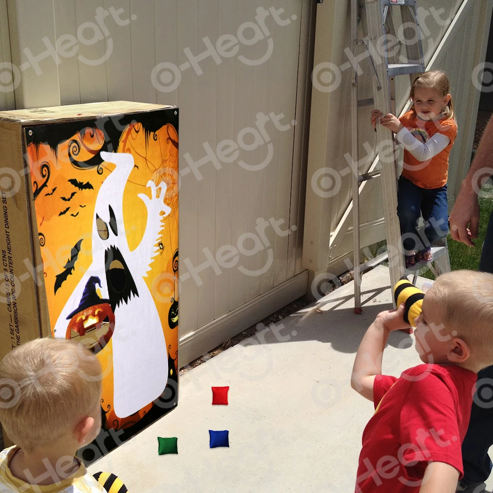 Хэллоуин Тыква бобы мешок бросать игры призрак Веселые карнавальные Вечерние