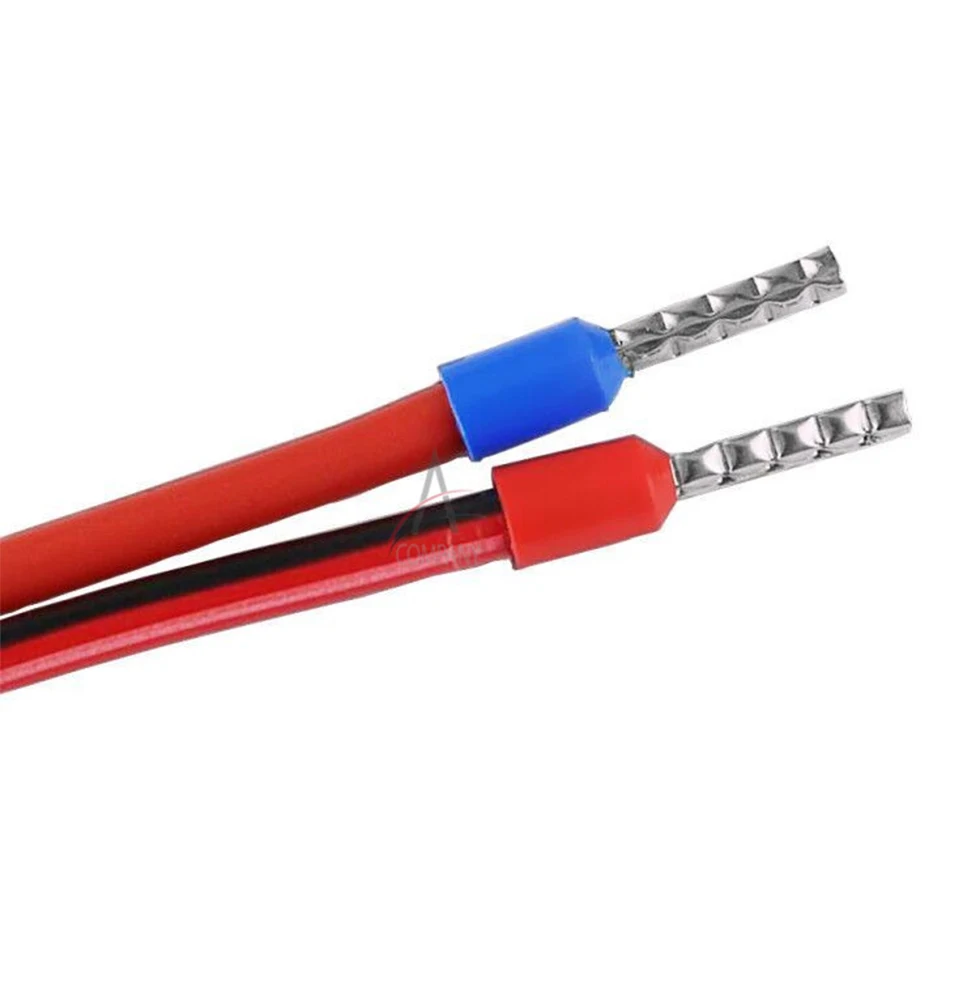 100 шт. изолированные клеммы E6010 E6012 E6018 6 0 мм2|wire ferrules|wire connectors electricalconnector electrical |