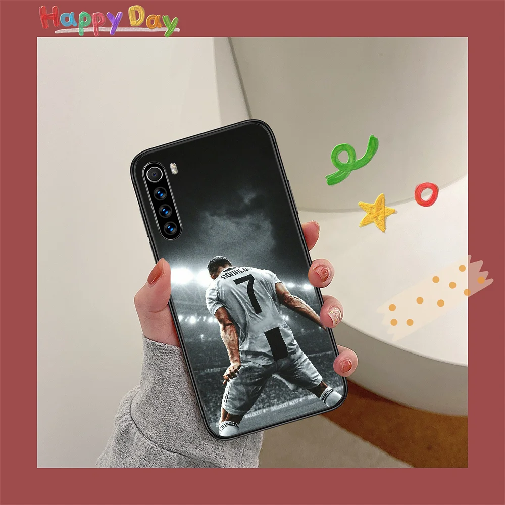 

Cristiano Ronaldo 7 CR7 Phone Case For XIAOMI Redmi Note 5 7 8 T 9 6A 7A 8A 9S K 20 30 Pro black Cell Pretty Back Painting