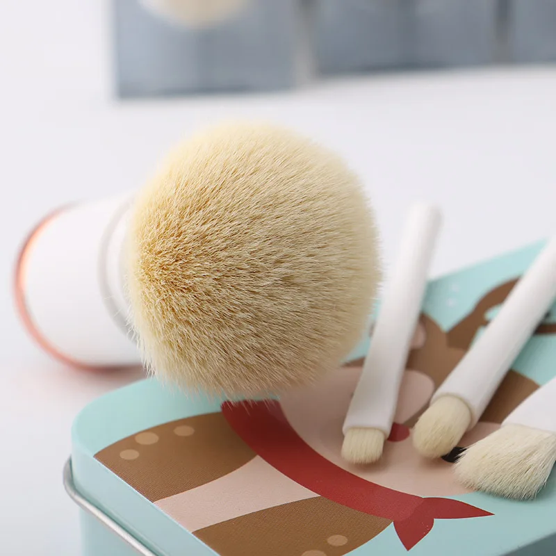 Набор телескопических кистей для макияжа портативный набор хайлайтера с двойной