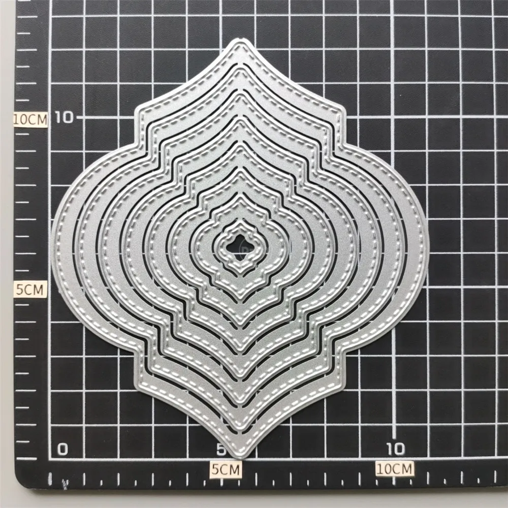 Новинка 2021 года металлические Вырубные штампы с цветочной рамкой сделай сам