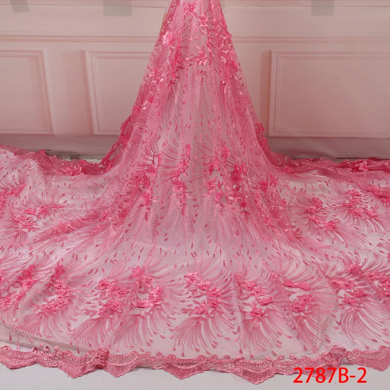 Африканская кружевная ткань лидер продаж 2019 тюль высокое качество 3d французская