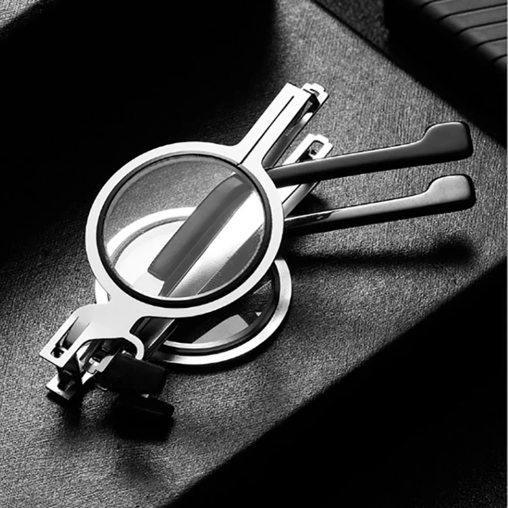 Складные очки для чтения металлические круглые мужские с синим светом работы за