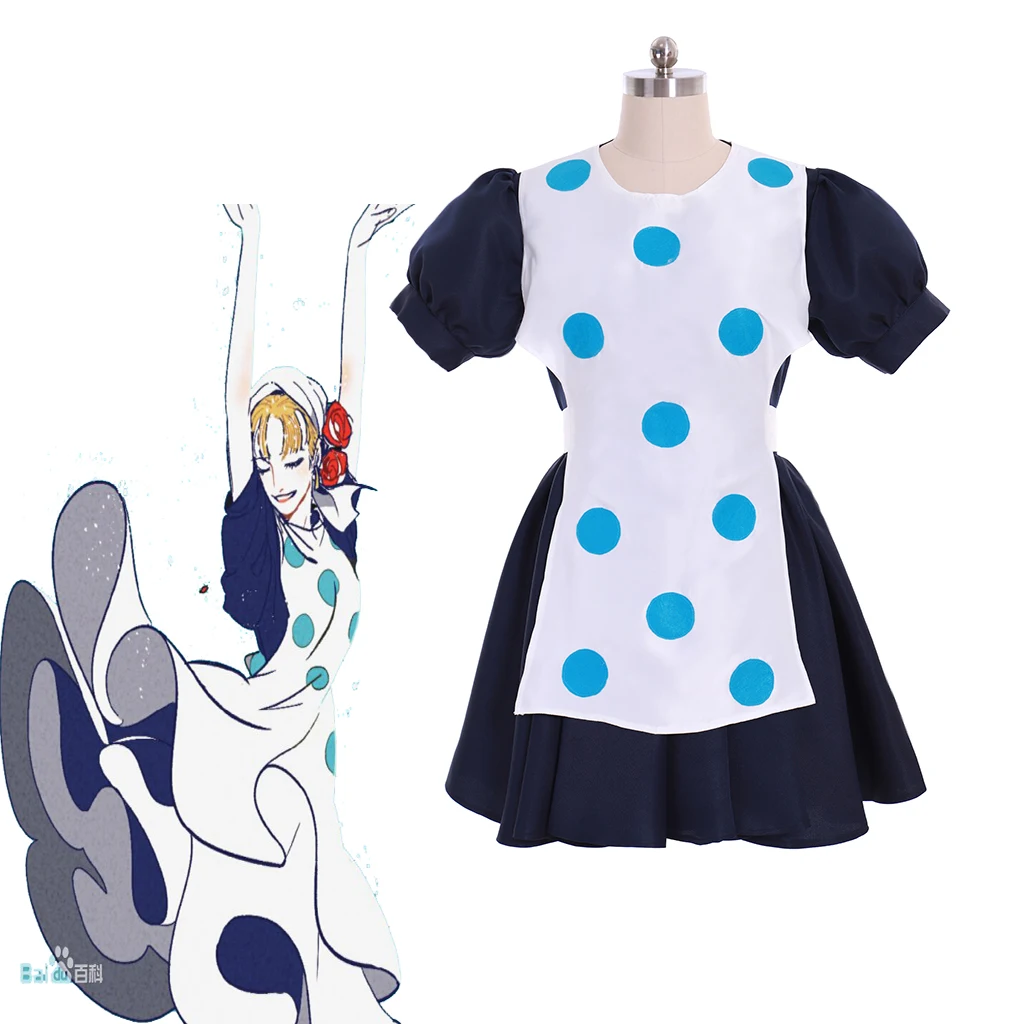 

Костюм для косплея Suzi Q Joestar из «Невероятные приключения Джоджо», костюм горничной для взрослых и девушек, L321