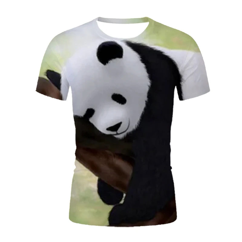

3D printed animal print men's T-shirts Loose plus size quick-drying shirt Personality trend men's clothing Men's Fashion T-shirt