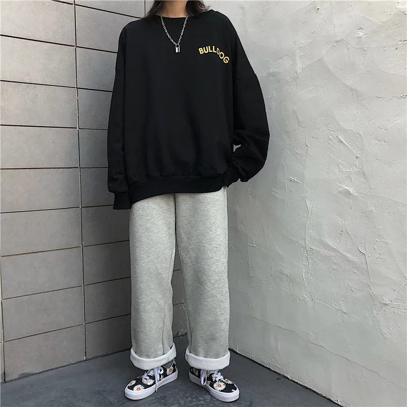 

Sweater Women's Spring and Autumn Thin Korean Style Fashionable Ins Idle Style Bf Loose All-Match Early Spring Mssf Top Spring