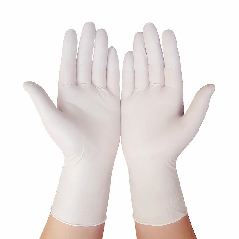 

100pcs Disposable Nitrile Gloves Powder Free Latex Gloves for Dishwashing Working Kitchen Household Use Tatoo Black Blue White