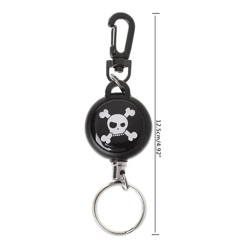 Выдвижной Quickdraw брелок безопасности анти-потеря TAD стальной трос охранный | Спорт