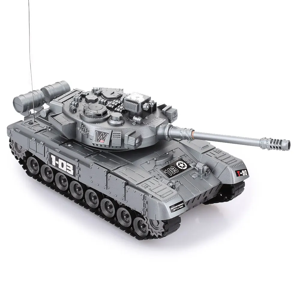 RC War Tank радио зарядное устройство боевой запуск беговая дорожка дистанционное