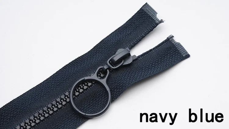 navy blue 10 шт. 3# Meetee молнии из смолы 25 см закрытые и 60 см открывающиеся молнии для DIY ремесла швейные сумки кошелек аксессуары для одежды A1-1 - Цвет: navy blue