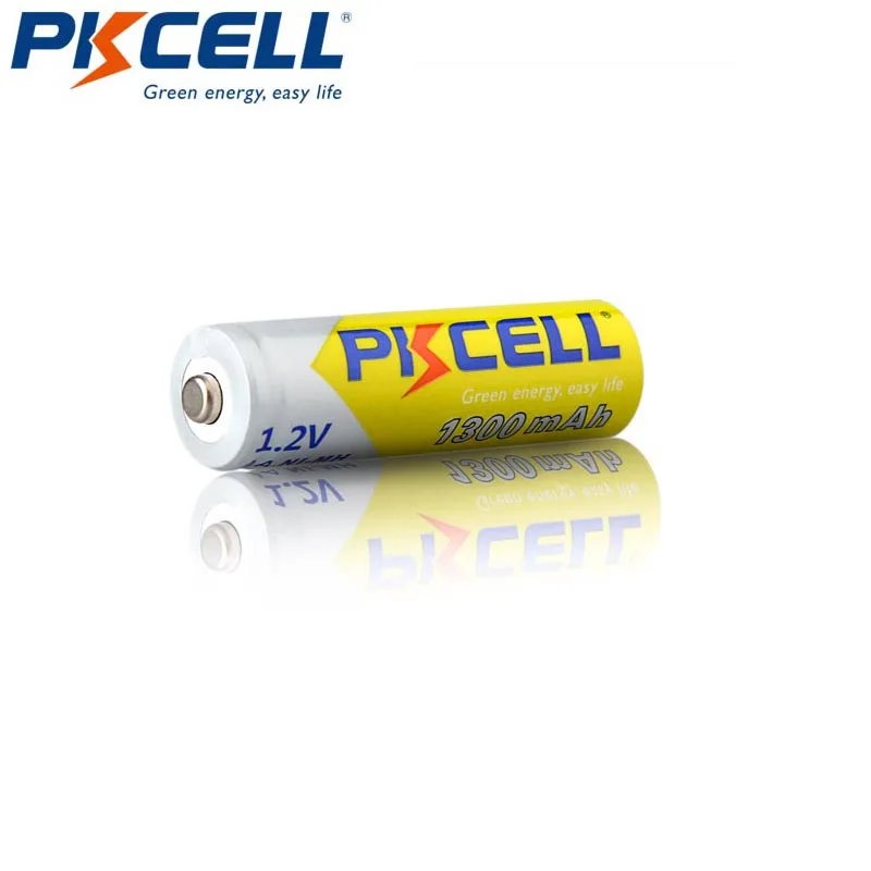 Аккумулятор PKCELL 12 шт. 1 2 в Ni MH AA 1300 мАч А|aa rechargeable battery|aa batteryrechargeable battery |