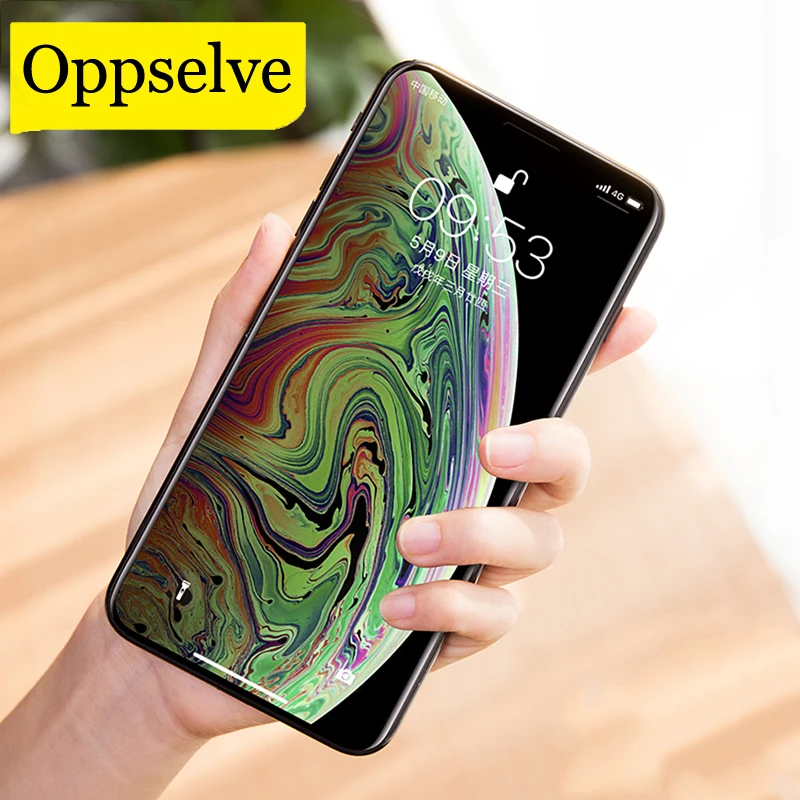 3D 0.23mm Screen Protector For iPhone XS Max 13 X 10 Tempered Glass Front Full Protective Film 8 7 6 S 6S Plus | Мобильные телефоны