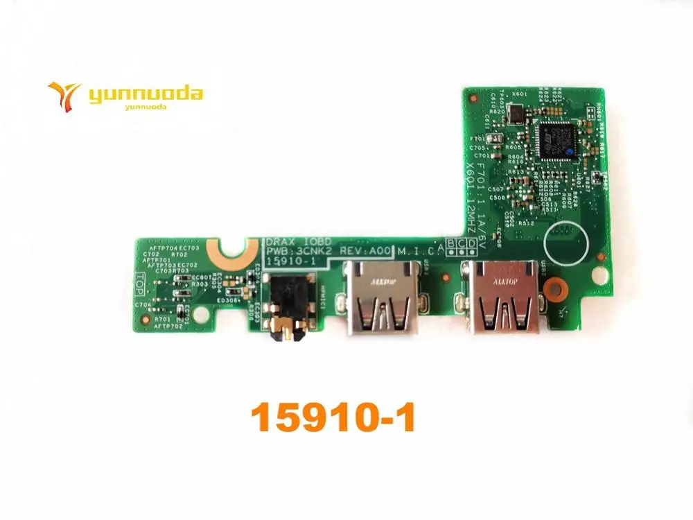 Оригинальный Для DELL Inspiron 11 3168 звуковая плата USB доска ПРБ 3CNK2 15910 1 испытанное