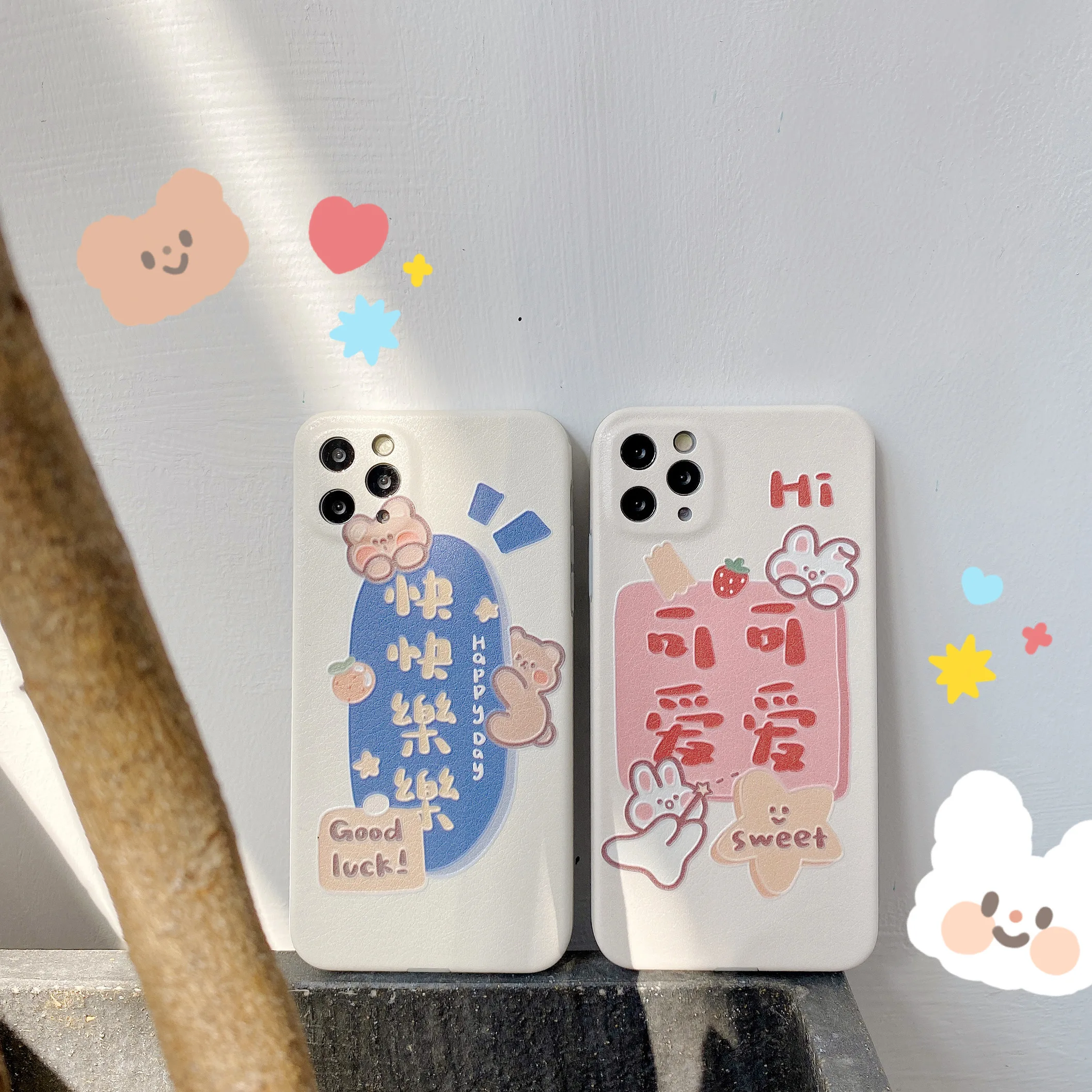 

Leather-cute and lovely, suitable for iphone12 mini / 11 Pro Max mobile phone case 7 / 8plus x xsmax xr protective cover