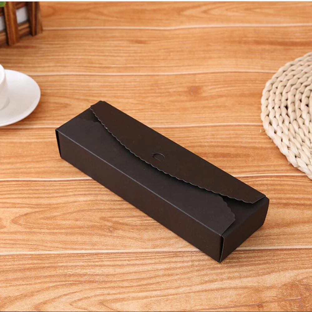 10 шт./лот подарочные коробки из крафт бумаги ручная работа коробка для