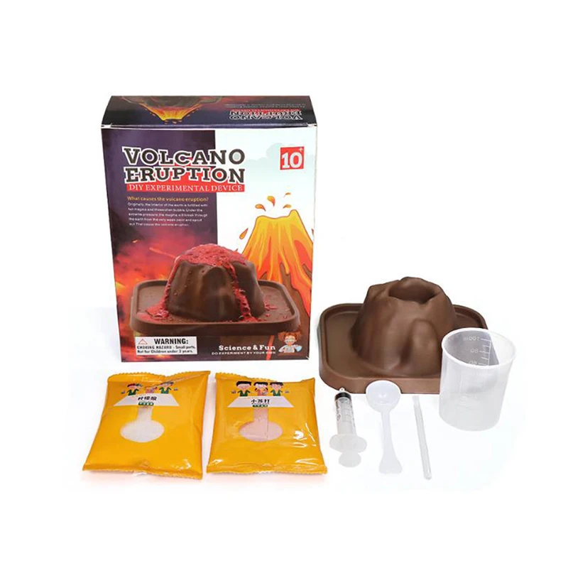 Обучающий набор для экспериментов с извержением вулкана | Игрушки и хобби