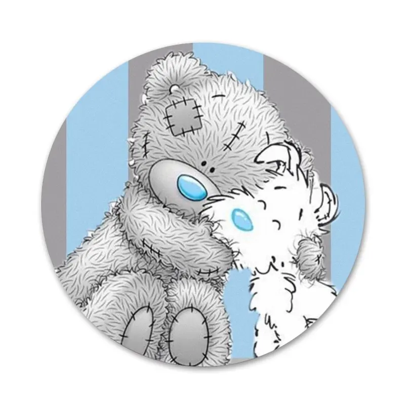 Медведь Тедди DIY печать рисунок значки значок Металлические Значки для