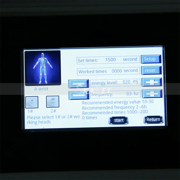 

Body Relax Electromagnetic Extracorporeal Shock Wave Physiotherapy Machine Pain Relief Massager Massage Relaxation