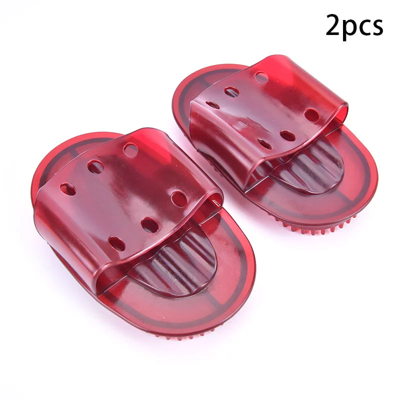 

2PCS Soft Cellulite Body Massager Brush Glove Anti Cellulite Slimming Relaxing Scrub Massager Bath Spa