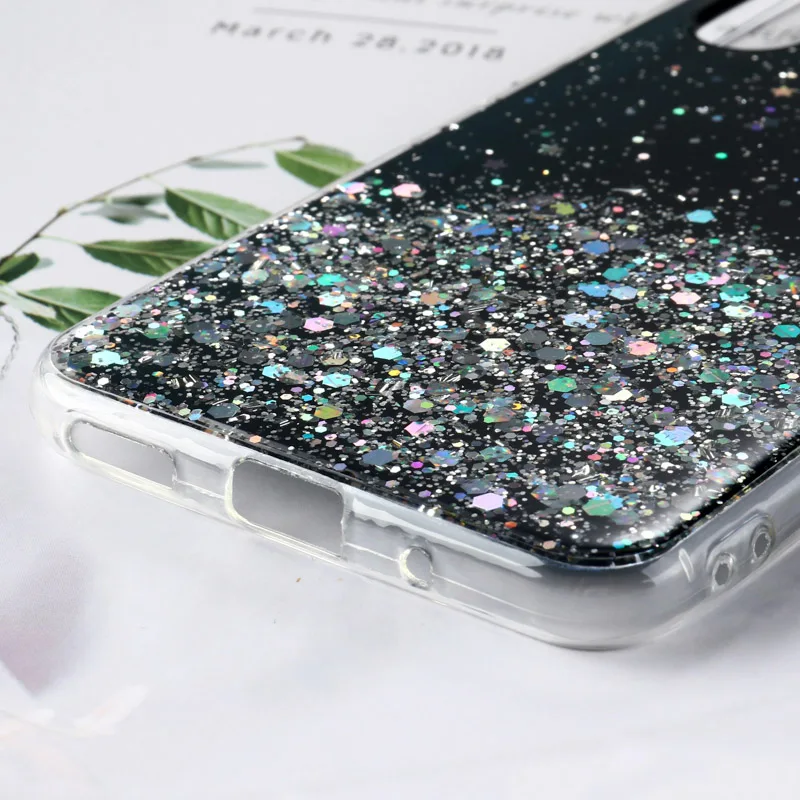 Звездный эпоксидный чехол для huawei Y9 Prime Y7 Y6 Y5 чехол мягкий чехол для huawei Honor 8X10 Lite 8A 9X8 S 20 Pro Чехлы бампер