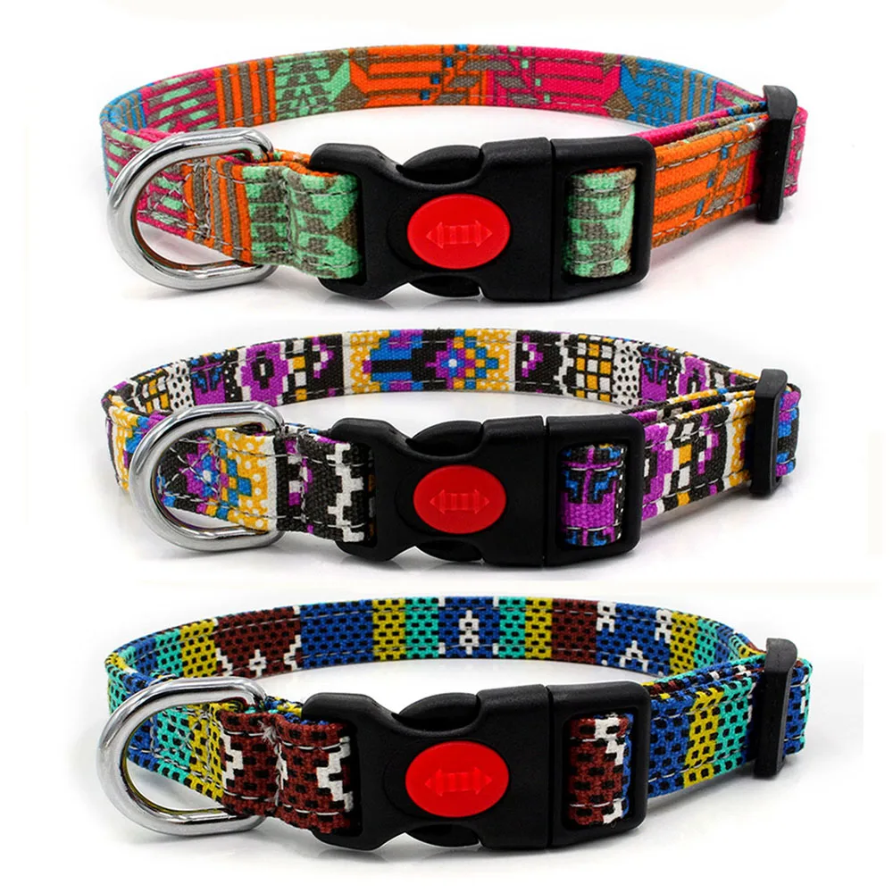 Ошейник для собак бульдог Питбуль регулируемая нейлоновая лампа с безопасной