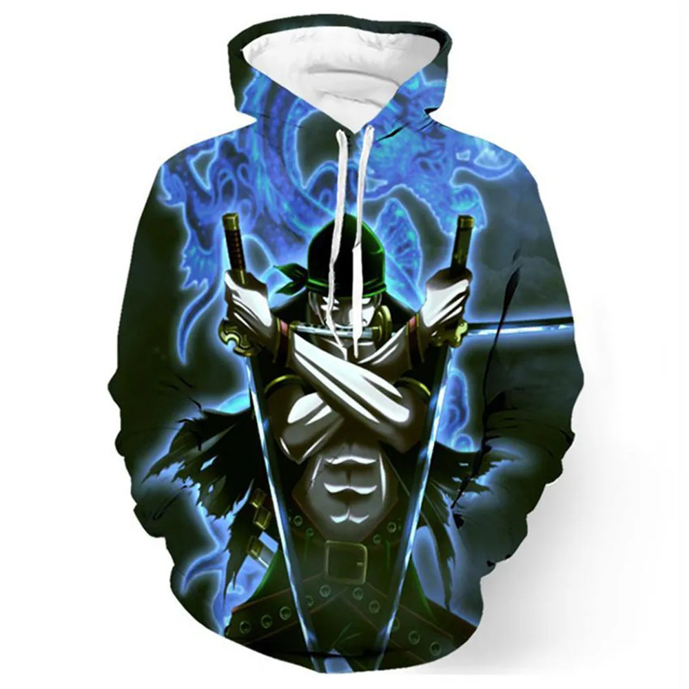 cosplay Luffy Tops Anime One Piece Hoodies 3D Print Pullover Monkey Ace Sabo Shanks Battle Boy Funny Sweatshirts | Тематическая