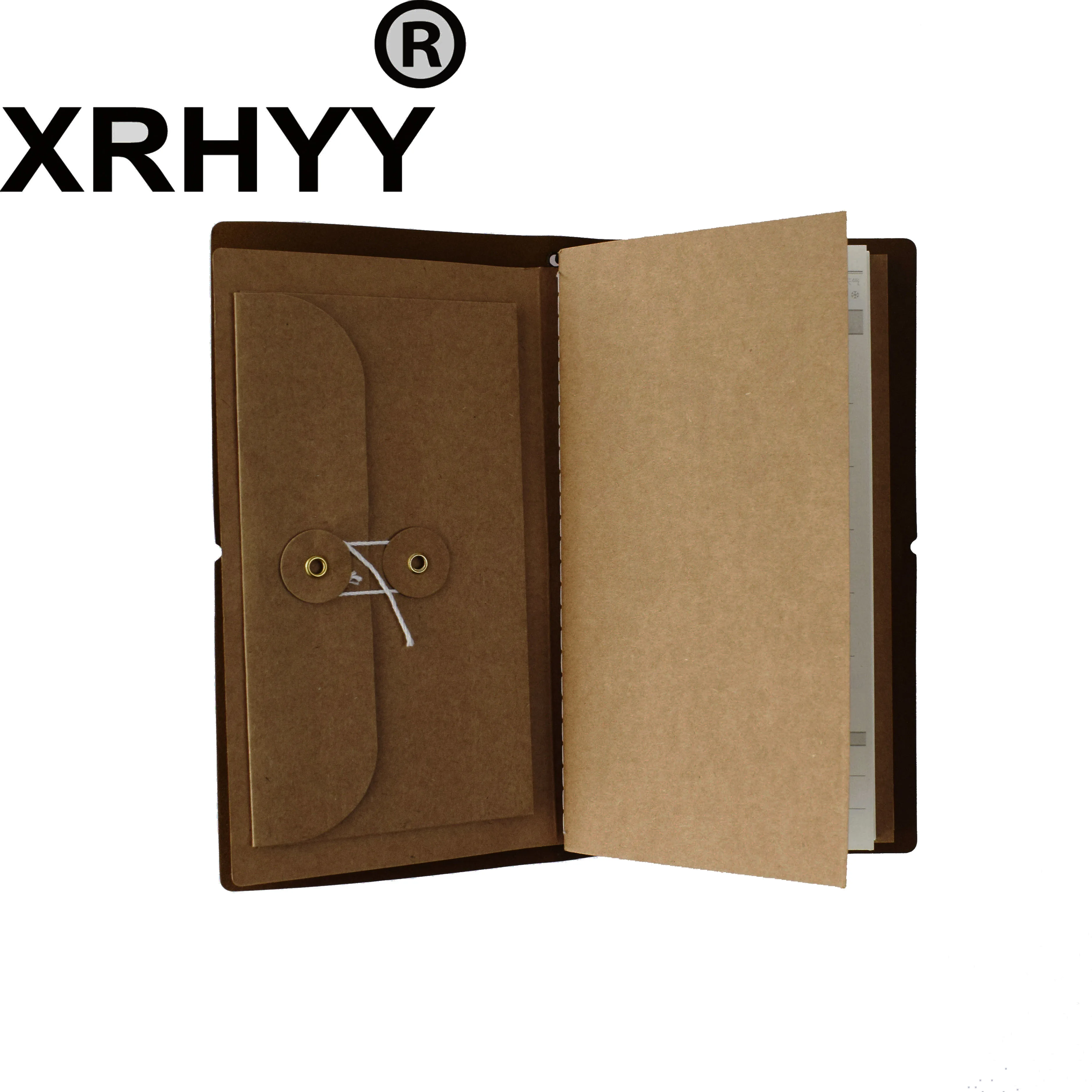 XRHYY винтажный блокнот путешественника жесткий дневник тетрадь для упражнений