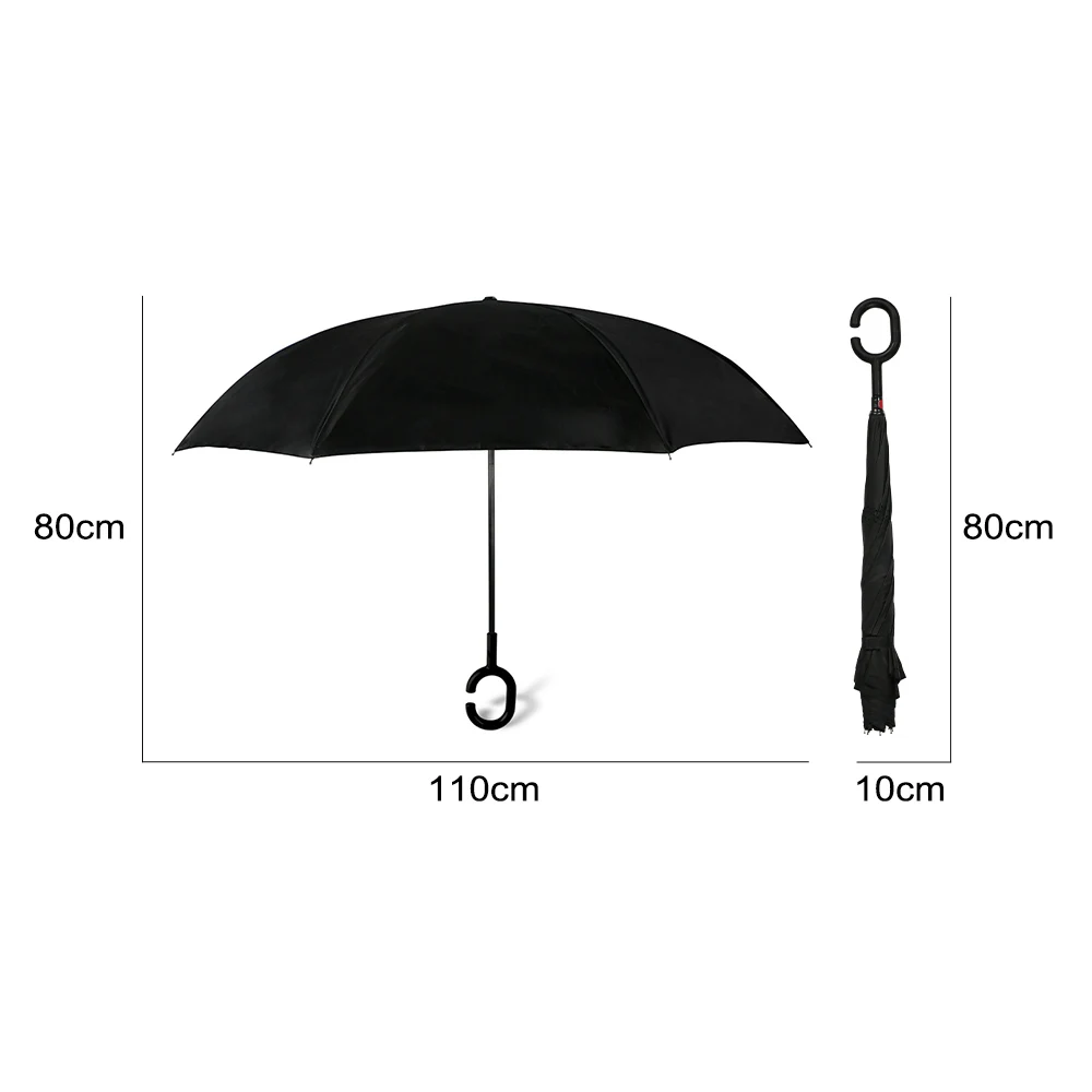 

For Jeep Cherokee Compass Patriot Renegade Trail Hawk Wrangler Auto Accessories C Shaped Handle Inverted Umbrella Shelter