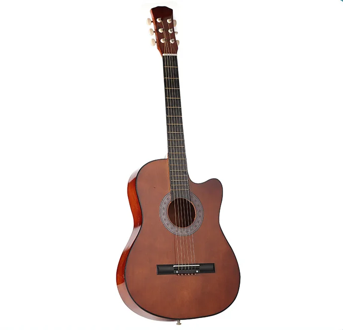 Гитара для взрослых 38 дюймов гитара из липы гитарный инструмент начинающих