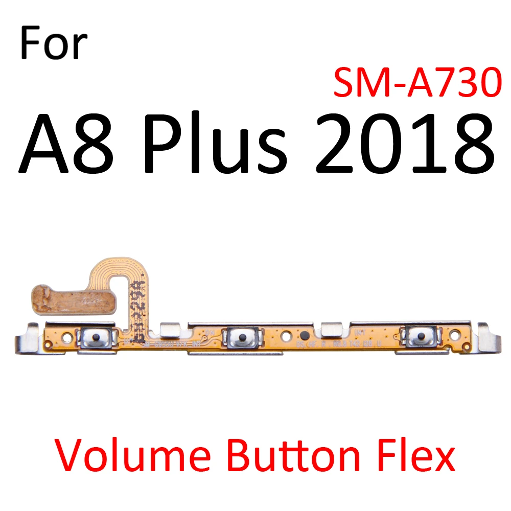 Гибкий кабель с кнопкой регулировки громкости для Samsung Galaxy A8 A6 A7 A5 A3 2018 2017 |