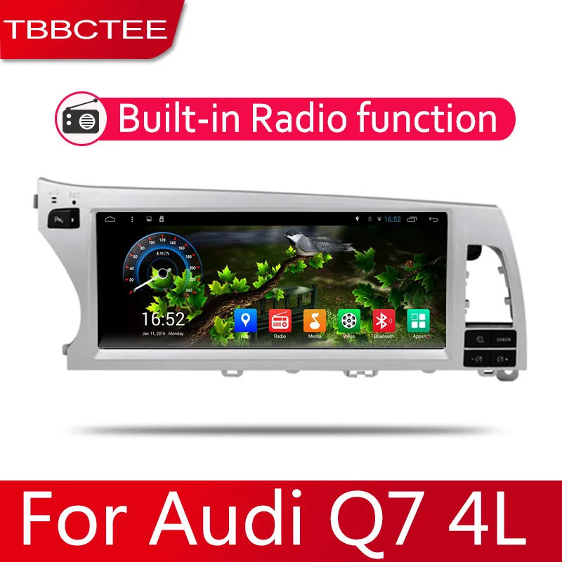 2din автомобильный мультимедийный Android Автомагнитола для Audi Q7 4L 2006 ~ 2015 Bluetooth WiFi Mirror