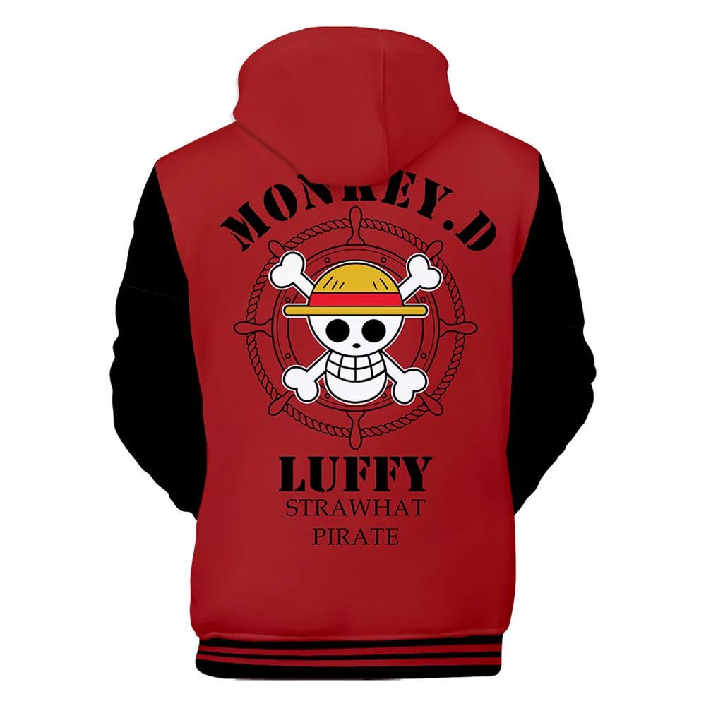

3D printed hoodie one hoodie men sweatshirt women Harajuku pullover casual hot sale anime red black 3D hoodie clothes