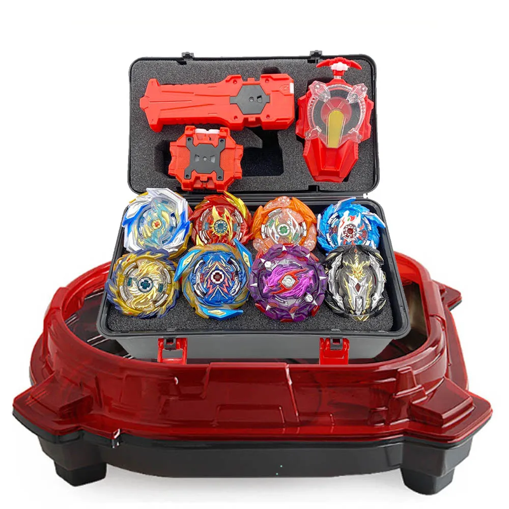 Топы набор пусковых установок Beyblade Toys Toupie Metal God Burst sparking Bey Blade Blades Toy bay blade bables