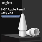 Наконечник для карандаша Apple, наконечник для карандаша Apple Pencil 1-го 2-го поколения GOOJODOQ, сменный наконечник карандаша 12-го поколения