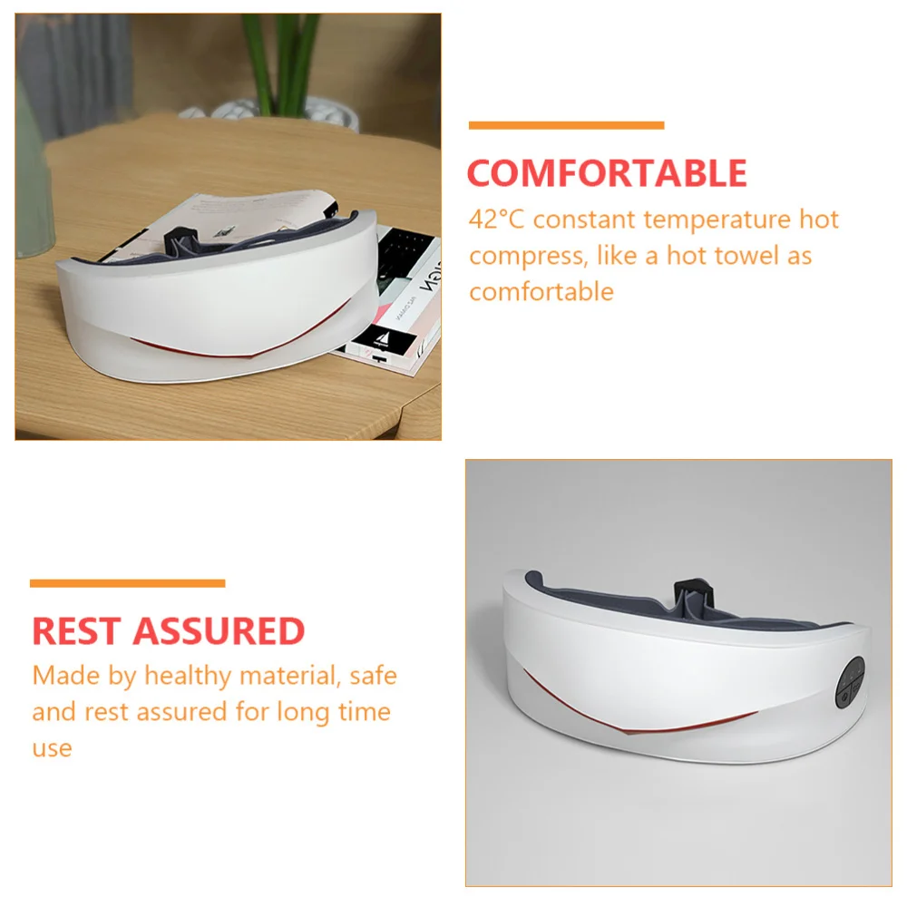 

1 Set Heating Vibration Relieve Eye Fatigue Massager Eye Heat Mask