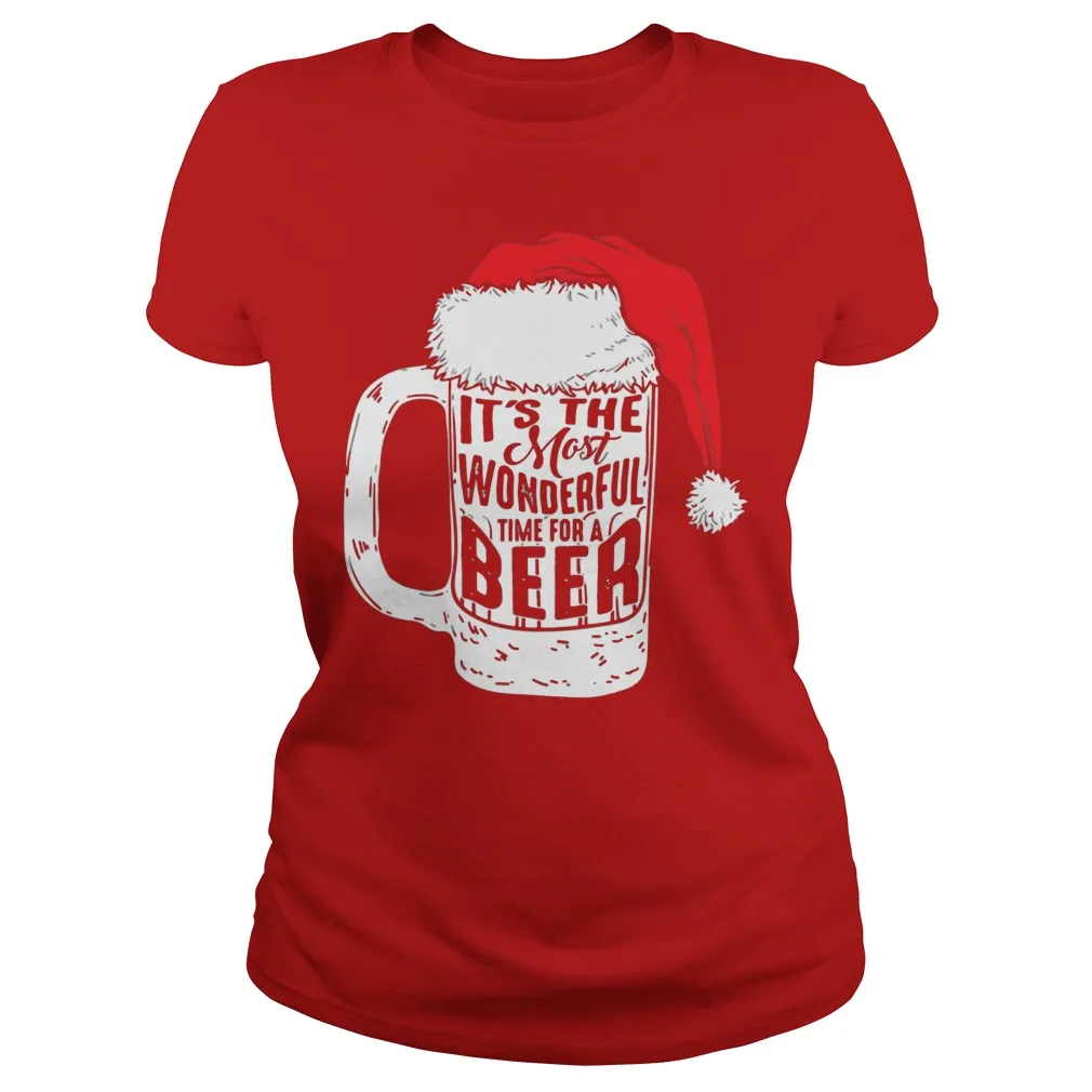 

Its The Most Wonderful Time for A Beer Women's T-Shirt